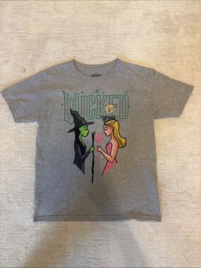 Wicked Graphic Kids T‑Shirt - Gray